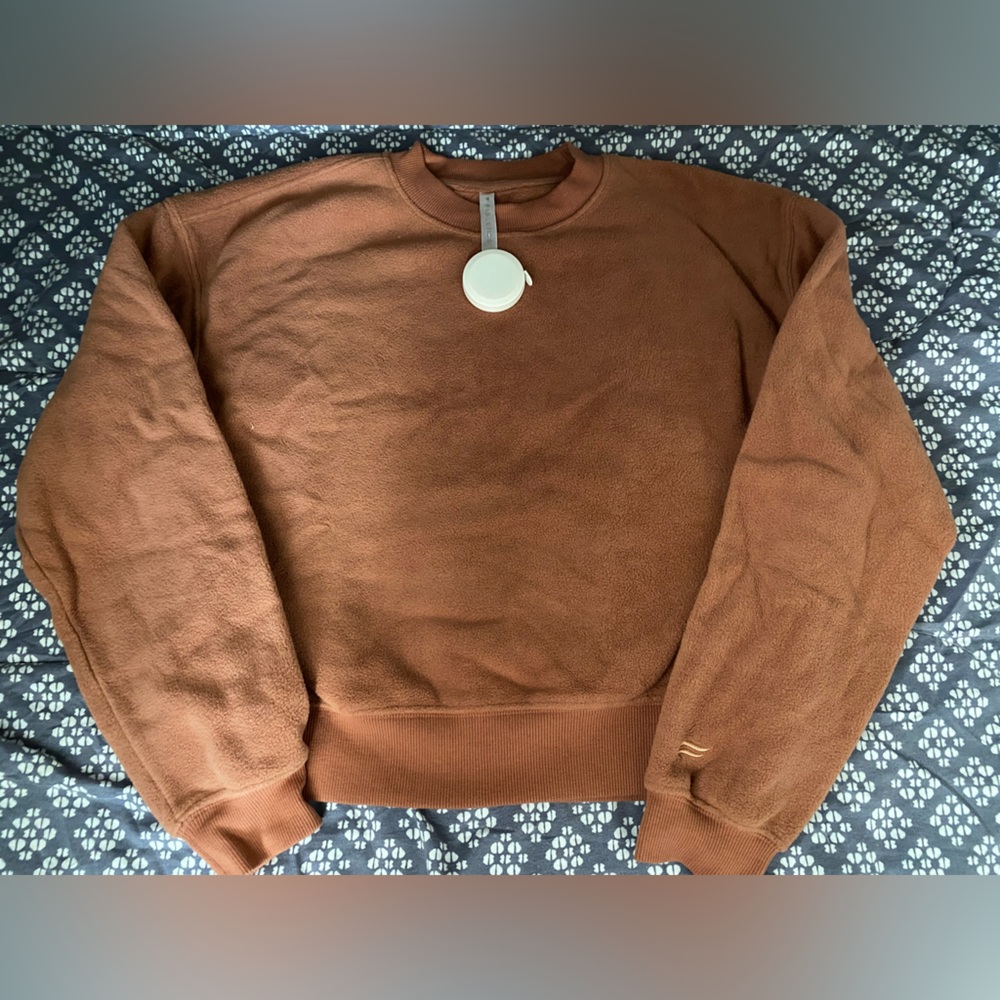 Fabletics fuzzy sweatshirt
